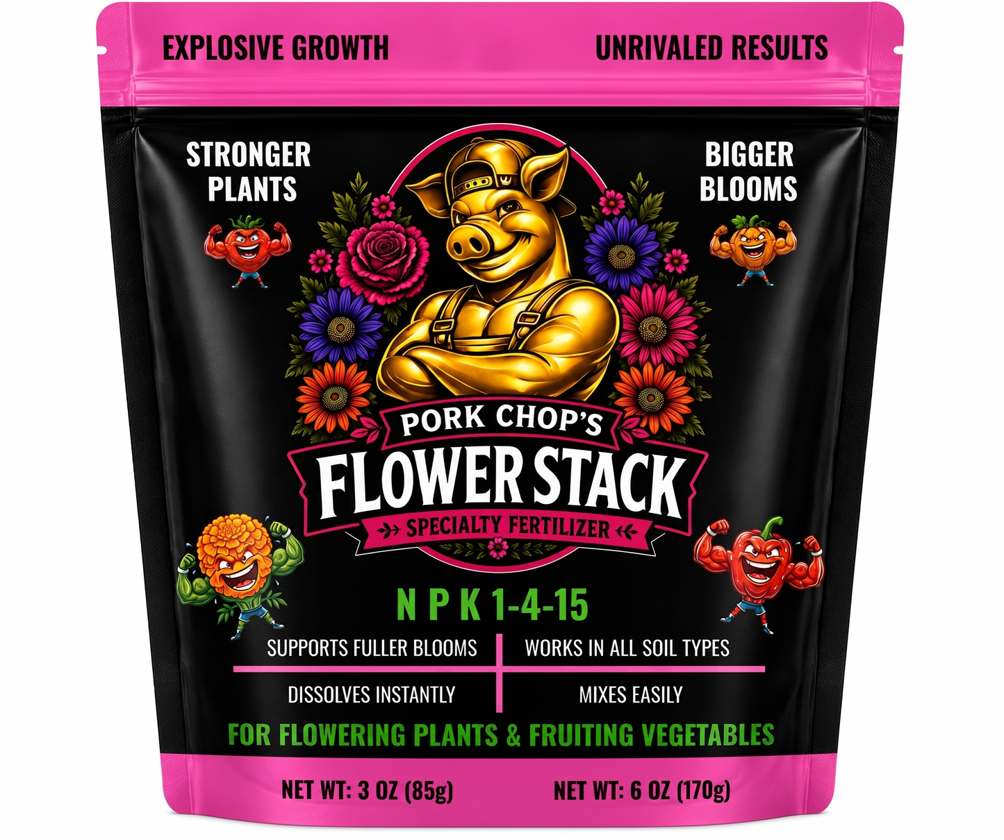 Pork Chop's Flower Stack Fertilizer