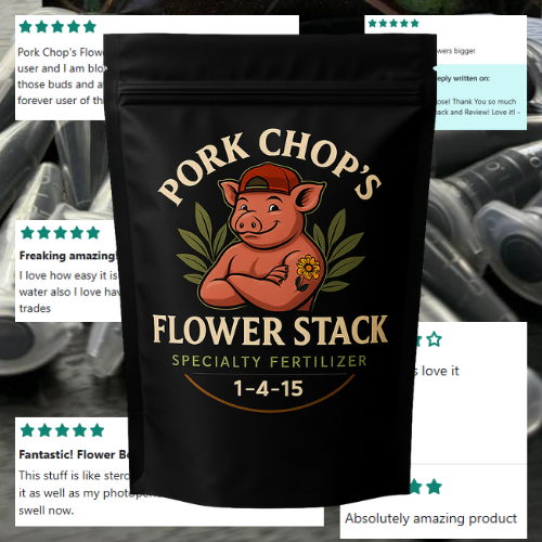 Pork Chop’s Flower Stack