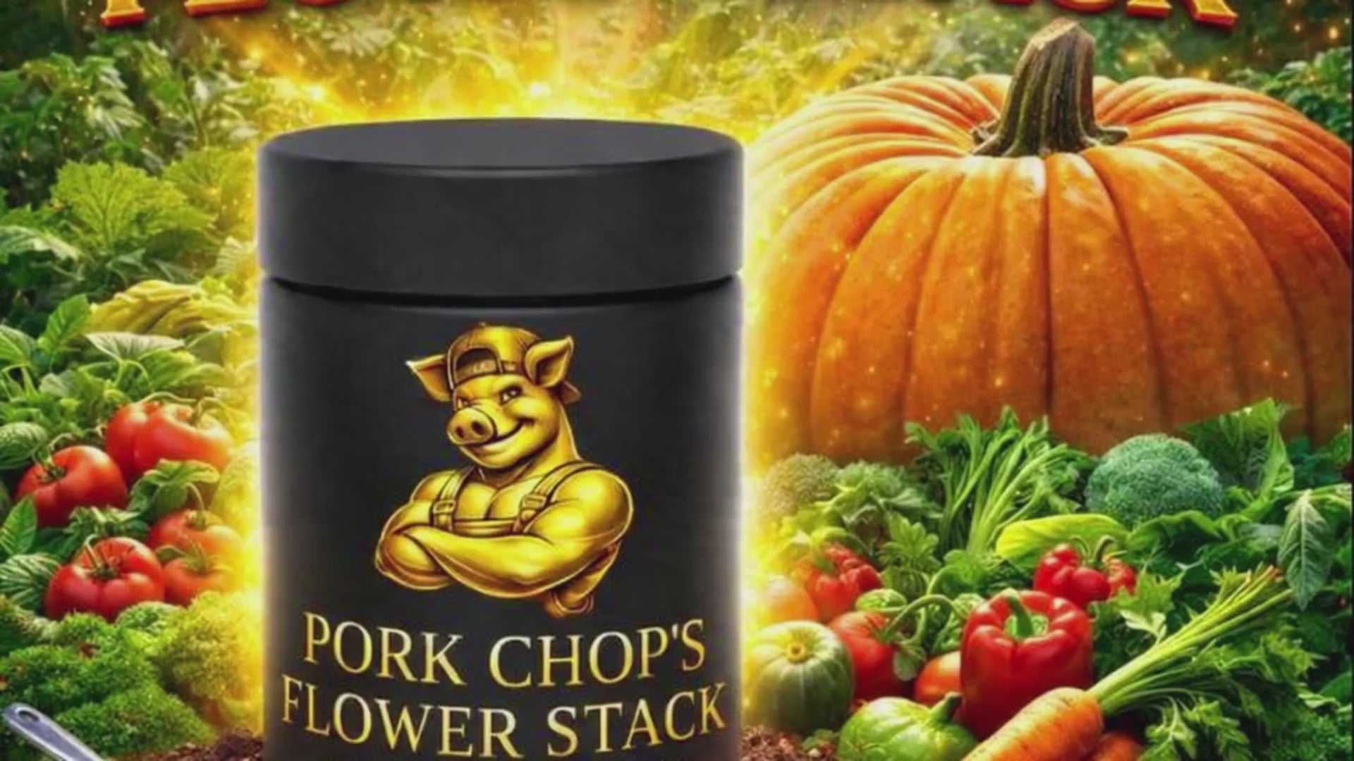 Pork Chop’s Flower Stack™ Specialty Fertilizer